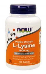 NOW L-Lysine 1000 мг (100 таб)
