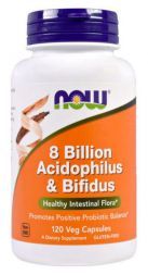 NOW 8 Billion Acidoph/Bifidus (120 кап)
