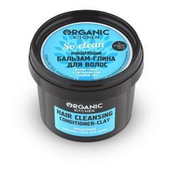 Бальзам для волос &quot;So clean&quot;, очищающий бальзам-глина Organic Kitchen ORGANIC SHOP (100 мл)