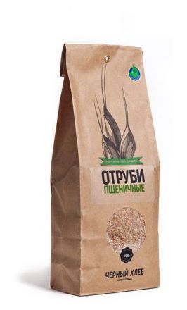 Отруби пшеничные, пакет (0,5 кг), БИО