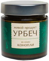 Урбеч из семян конопли Живой продукт (200 г)