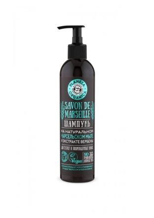 Шампунь SAVON DE MARSEILLE для сухих волос PLANETA ORGANICA оливковое масло (400 мл)
