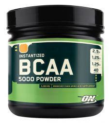 Optimum Nutrition BCAA 5000 Powder Апельсин (380 г)