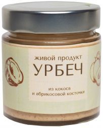 Урбеч из мякоти кокоса и абрикосовой косточки Живой продукт (200 г)