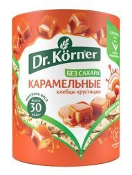 Хлебцы &quot;Кукурузно-рисовые&quot; Карамель Dr. Korner (90 г)