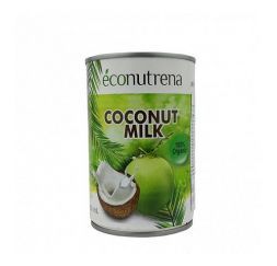 Кокосовое молоко органическое 17% ж/б Econutrena (400 мл)