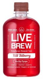 Комбуча &quot;Kill Billberry&quot; Live Brew (520 мл)