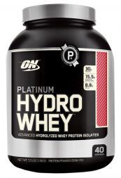 Протеин Optimum Nutrition Platinum  HydroWhey 3.5 lb  Печенье и крем (1590 гр)