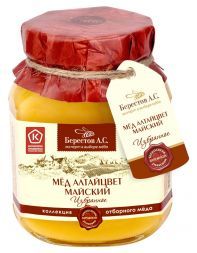 Мёд натуральный Алтайцвет Майский Берестов А.С. (200 г)