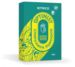 Спирулина Optimist в порошке Ritmico (100 г)